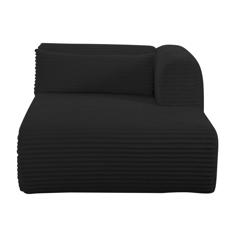 Tarra - Fluffy Oversized Corduroy Modular Chaise - R&R Furniture Gallery (Fountain Valley, CA)