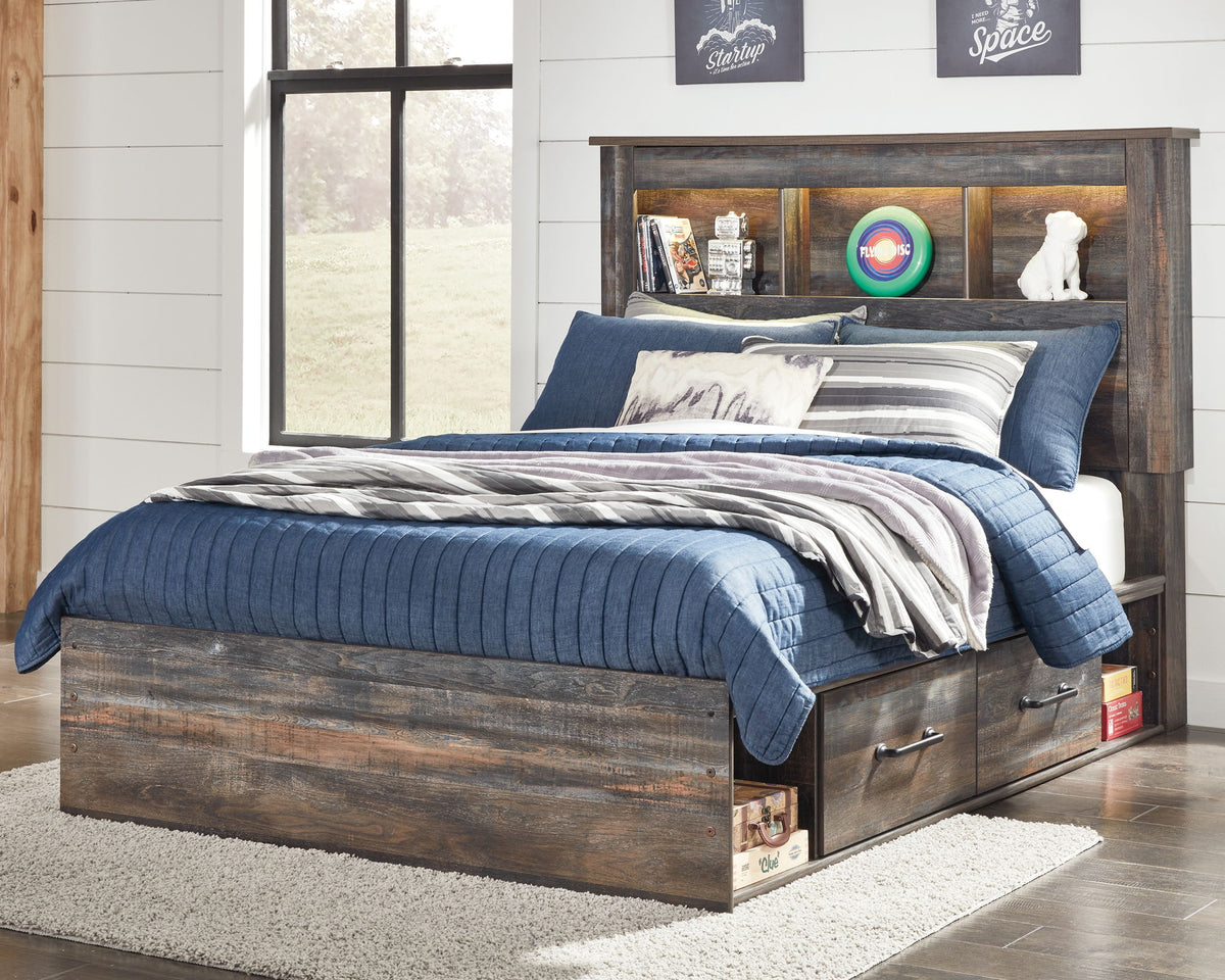 Drystan - Panel Bookcase Bed - R&R Furniture Gallery (Fountain Valley, CA)