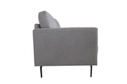 Kyrene - Loveseat - Light Gray Linen - R&R Furniture Gallery (Fountain Valley, CA)