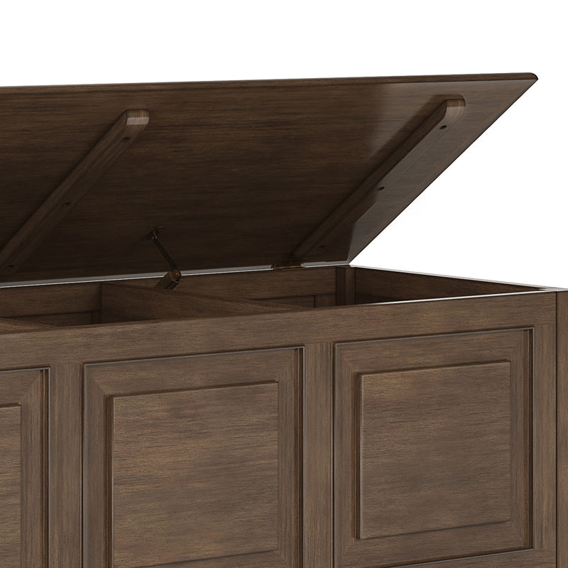 Connaught - Handcrafted Storage Bench Trunk - R&R Furniture Gallery (Fountain Valley, CA)