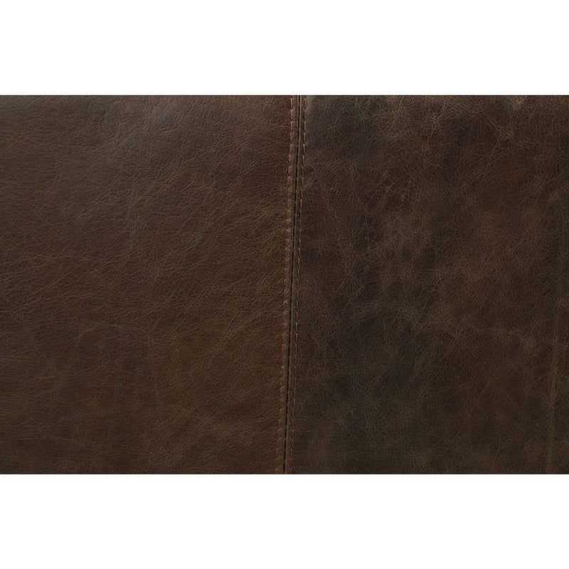 Porchester - Sofa - Distress Chocolate Top Grain Leather - R&R Furniture Gallery (Fountain Valley, CA)
