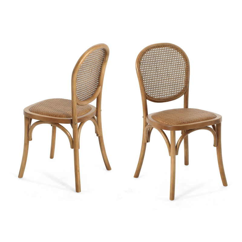 Vintage Style Dining Chairs (Set of 2) - R&R Furniture Gallery (Fountain Valley, CA)