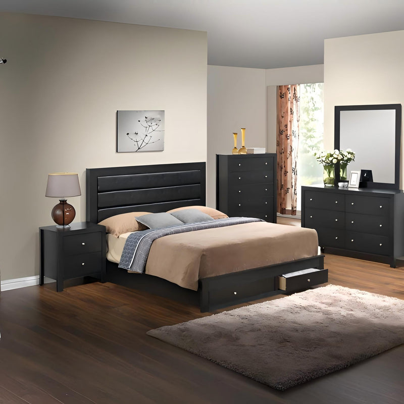 Elegant Storage Bed For Cozy Spaces - R&R Furniture Gallery (Fountain Valley, CA)