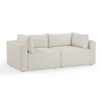 Hangover - Outdoor Modular Loveseat - Cream