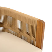 Outdoor Dining Chairs With Rope Handles (Set of 2) - R&R Furniture Gallery (Fountain Valley, CA)