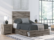 Graystorm - Panel Bed With Storage - R&R Furniture Gallery (Fountain Valley, CA)