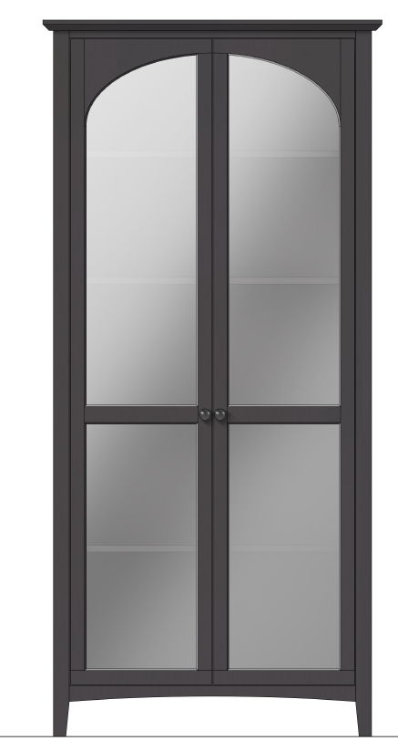 Grace Display Cabinet - Raven