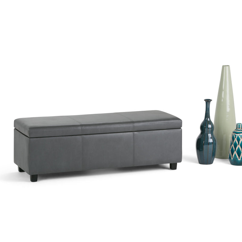 Avalon - Multifunctional Storage Ottoman Bench - R&R Furniture Gallery (Fountain Valley, CA)