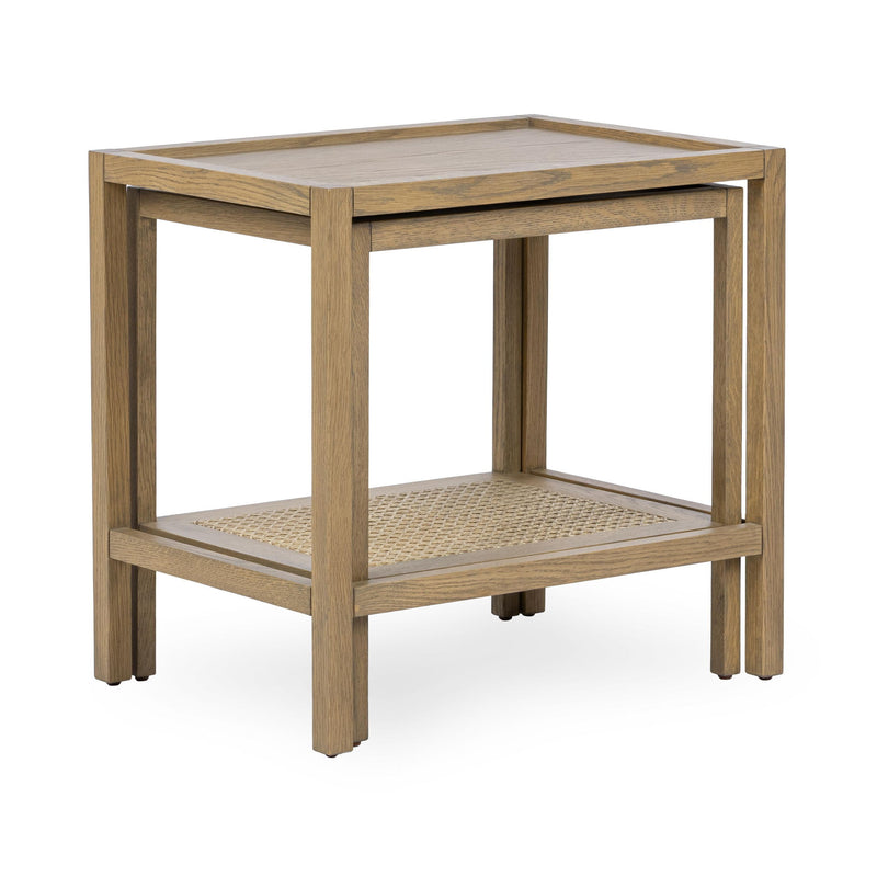 Devin - Solid Wood Nesting Accent Tables - R&R Furniture Gallery (Fountain Valley, CA)