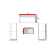 Stylish Sofa Seating Group With Cushions Perfect For Outdoor Gatherings - R&R Furniture Gallery (Fountain Valley, CA)