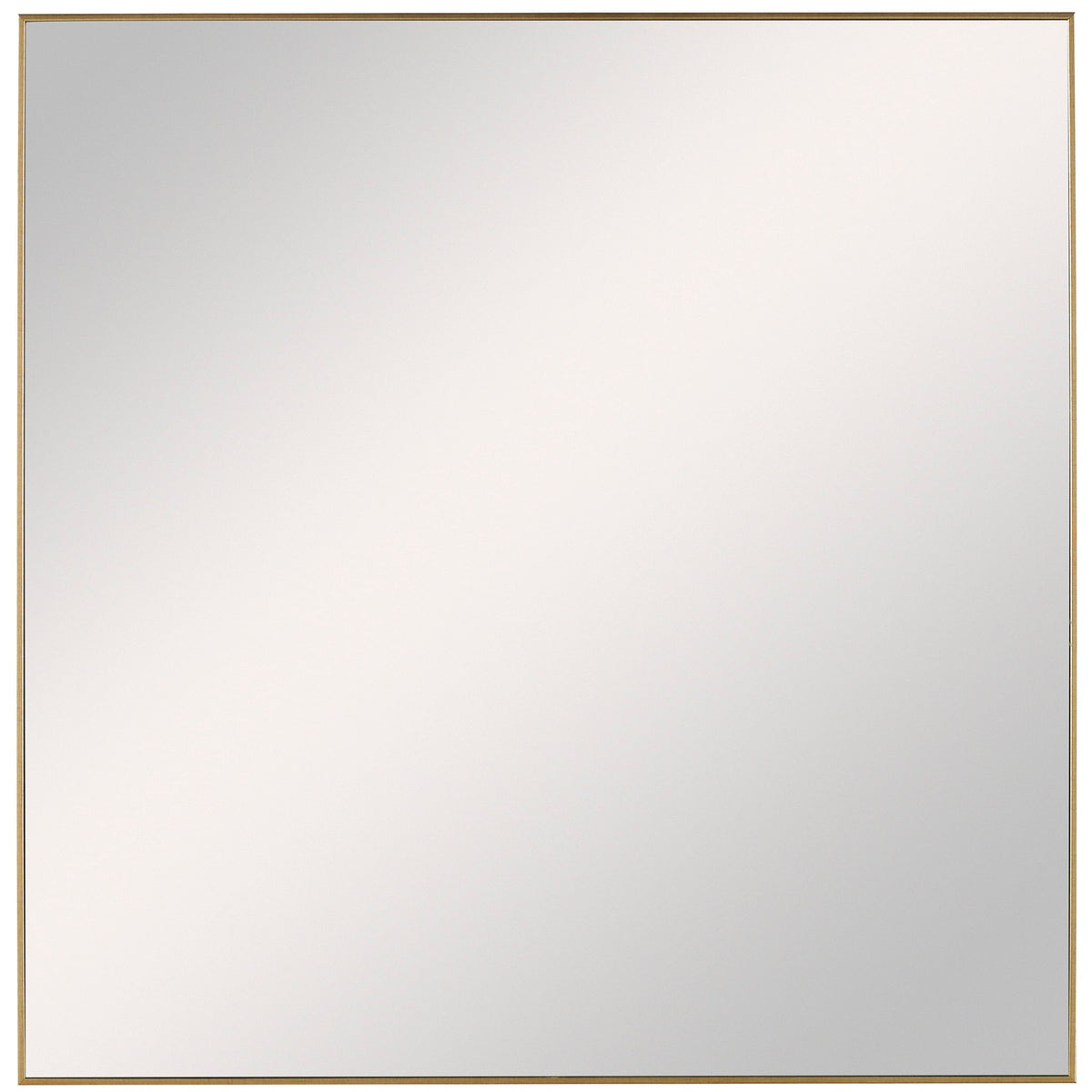 Uttermost Alexo square wall mirror with sleek frame, hanging on a modern interior wall, showcasing contemporary home decor.