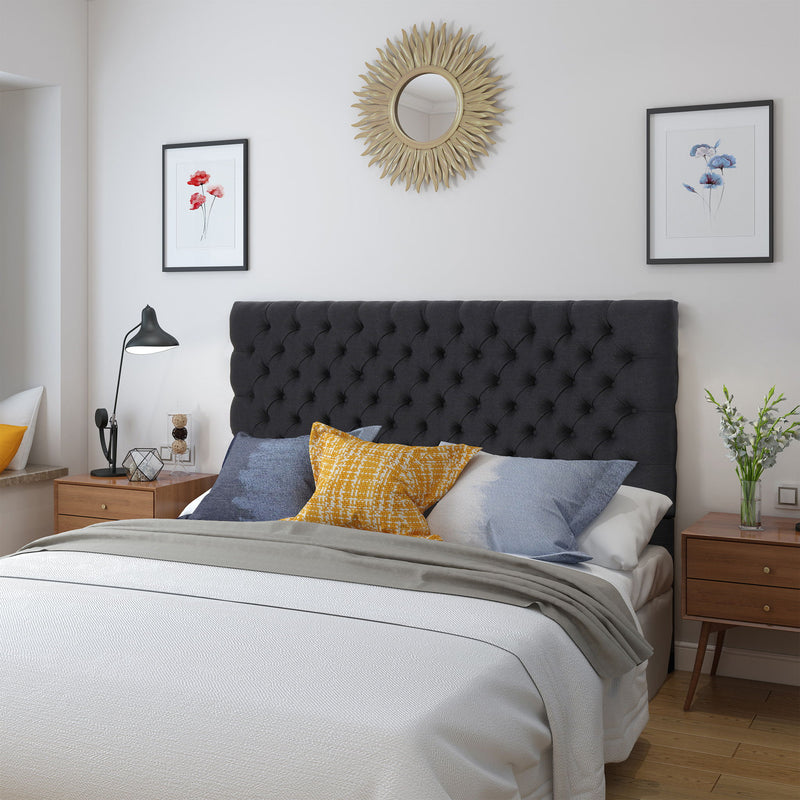 Annecy - Contemporary Upholstered Headboard - R&R Furniture Gallery (Fountain Valley, CA)