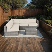 Seating Set With Cushions Handcrafted Wicker Design - R&R Furniture Gallery (Fountain Valley, CA)