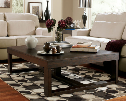 Watson - Rectangular Cocktail Table - Dark Brown - R&R Furniture Gallery (Fountain Valley, CA)