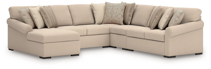 LadyMae Sectional with Chaise - R&R Furniture Gallery (Fountain Valley, CA)