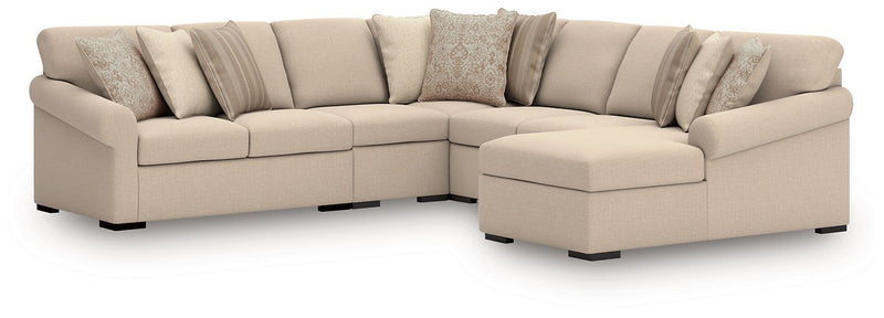 LadyMae Sectional with Chaise - R&R Furniture Gallery (Fountain Valley, CA)