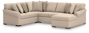 LadyMae Sectional with Chaise - R&R Furniture Gallery (Fountain Valley, CA)