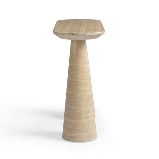 Sandra - Indoor / Outdoor Console Table - Travertine - R&R Furniture Gallery (Fountain Valley, CA)
