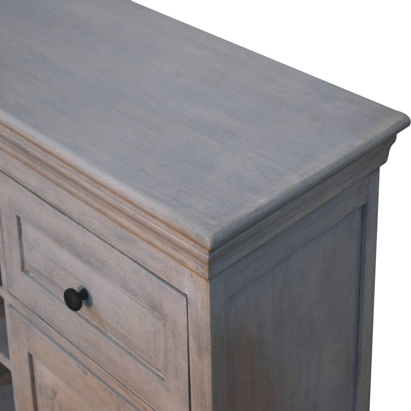 Wine Storage Unit - Gray Ash - R&R Furniture Gallery (Fountain Valley, CA)