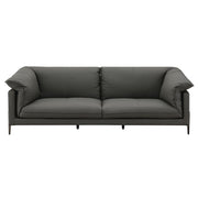 Tadi - Loveseat - Black Top Grain Leather - R&R Furniture Gallery (Fountain Valley, CA)