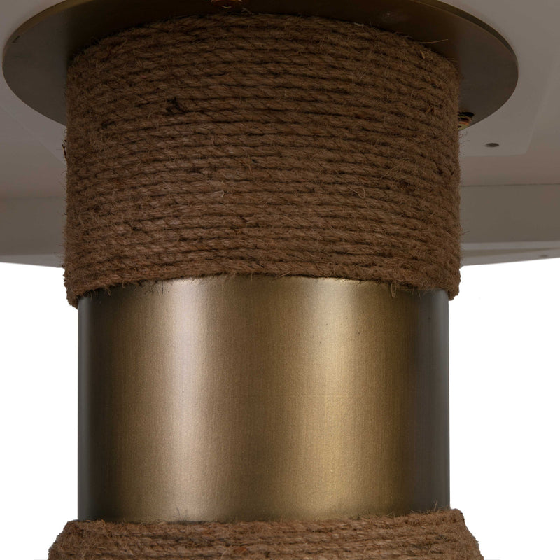 Rishi - Rope Round Table - R&R Furniture Gallery (Fountain Valley, CA)