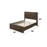 Elettra - Bed w/Storage - R&R Furniture Gallery (Fountain Valley, CA)