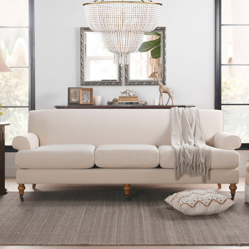 Alana Lawson - Modern Three Cushion Tightback Sofa - R&R Furniture Gallery (Fountain Valley, CA)