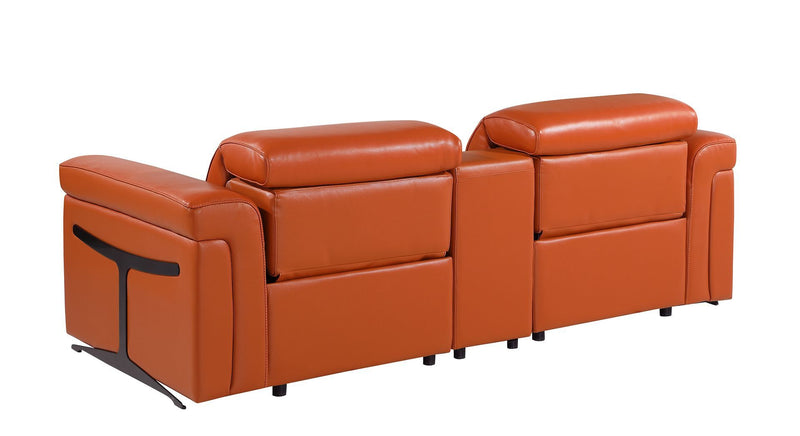 1126 - 3-Piece Modular Power Reclining Loveseat In With 2 Power Recliners & Power Headrests