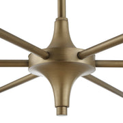 White beaded pendant light from Biddeford by Uttermost, showcasing six elegant hanging beads in a modern pendant lighting design.
