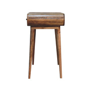 Writing Desk, Curved - Chestnut - R&R Furniture Gallery (Fountain Valley, CA)