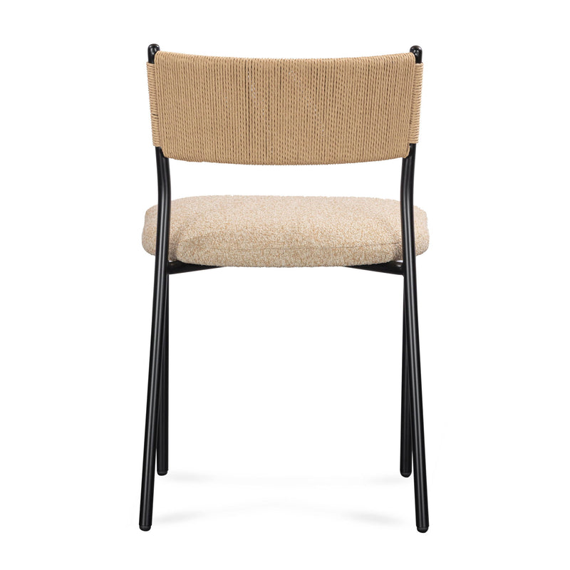 Celine - Boucle Dining Chair (Set of 2) - R&R Furniture Gallery (Fountain Valley, CA)