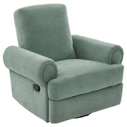 Manual Swivel Recliner Rocker Chair With Adjustable Backrest - R&R Furniture Gallery (Fountain Valley, CA)