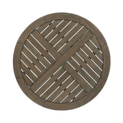 Hermosa - Rustic Circular Bistro Table - Gray - R&R Furniture Gallery (Fountain Valley, CA)