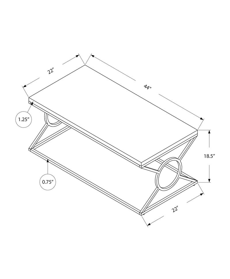 Table, Rectangular, Glossy Contemporary & Modern - White - R&R Furniture Gallery (Fountain Valley, CA)