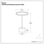 Becker - Side Table - Natural - R&R Furniture Gallery (Fountain Valley, CA)
