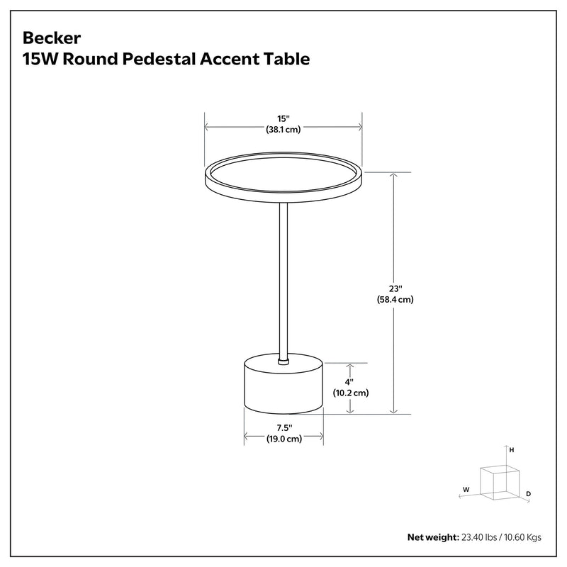 Becker - Side Table - Natural - R&R Furniture Gallery (Fountain Valley, CA)