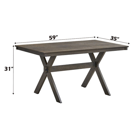 Marit - Dining Table - Gray - R&R Furniture Gallery (Fountain Valley, CA)