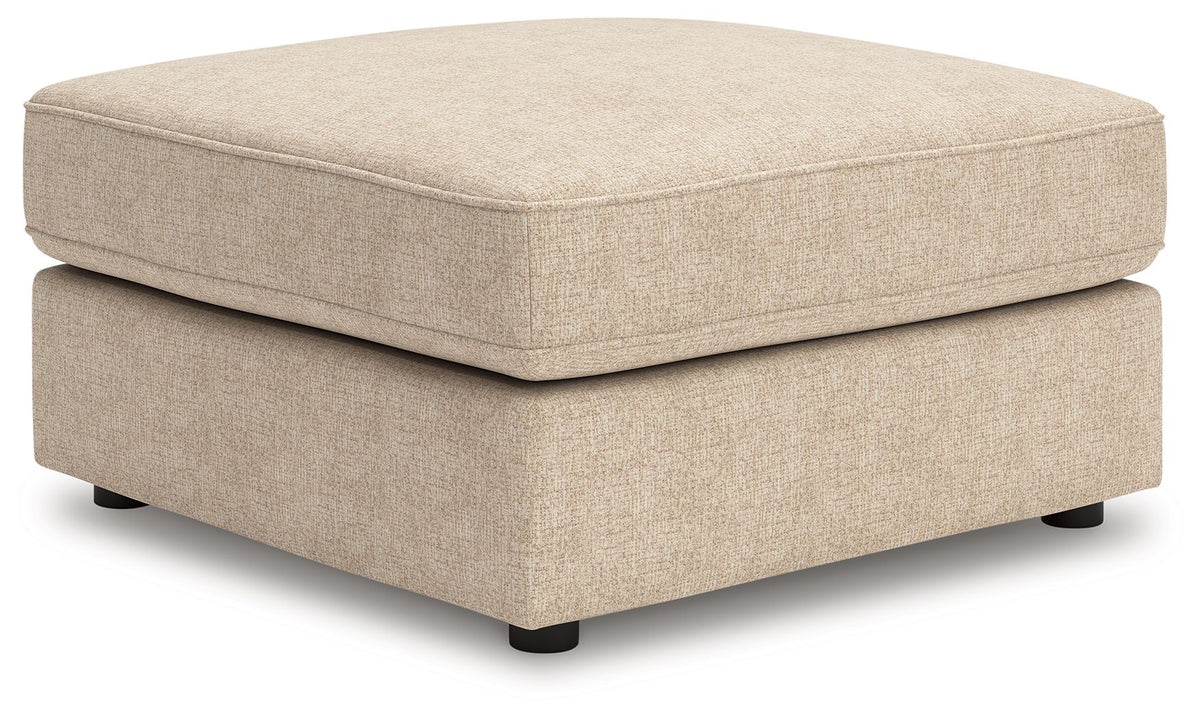 Seyler - Oversized Accent Ottoman - Sand - R&R Furniture Gallery (Fountain Valley, CA)