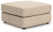 Seyler - Oversized Accent Ottoman - Sand - R&R Furniture Gallery (Fountain Valley, CA)