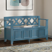 Amherst - Handcrafted Entryway Storage Bench - R&R Furniture Gallery (Fountain Valley, CA)