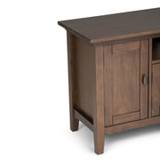 Redmond - TV Media Stand - Rustic Natural Aged Brown - R&R Furniture Gallery (Fountain Valley, CA)