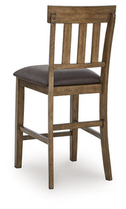 Urbinforte - Upholstered Barstool (Set of 2) - Light Brown - R&R Furniture Gallery (Fountain Valley, CA)