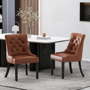 Cheney - Contemporary Dining Chair Tufted Upholstery (Set of 2) - R&R Furniture Gallery (Fountain Valley, CA)