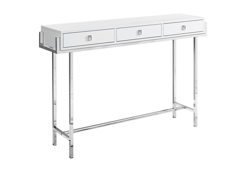 Accent Console Table For Entryway, Storage Drawer, Contemporary & Modern - R&R Furniture Gallery (Fountain Valley, CA)