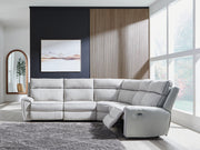 Social Pointe - Reclining Sectional - R&R Furniture Gallery (Fountain Valley, CA)