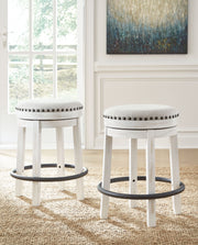 Valebeck - Upholstered Swivel Stool - R&R Furniture Gallery (Fountain Valley, CA)