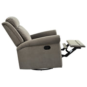 360 Degrees Swivel Recliner Manual Rocking Recliner Home With Adjustable Backrest - R&R Furniture Gallery (Fountain Valley, CA)