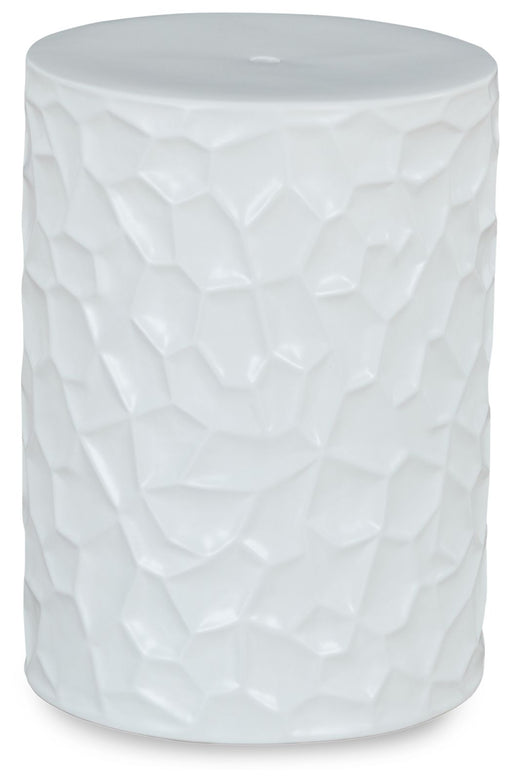 Jungrove - Stool - White - R&R Furniture Gallery (Fountain Valley, CA)