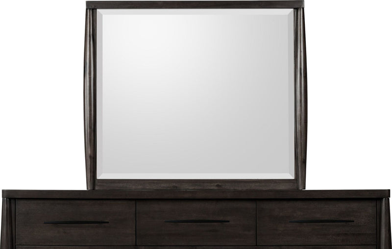 Koko Beveled Glass Wall or Dresser Mirror in Minx