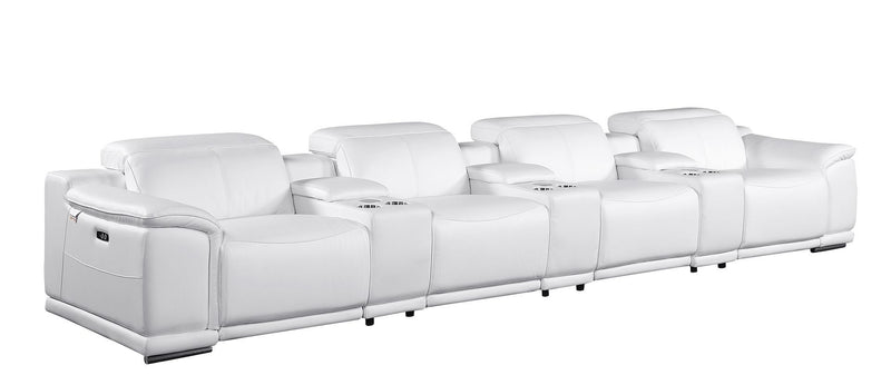 9762 - 7-Piece Modular Power Reclining Sofa With 4 Power Recliners